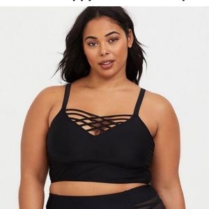 Torrid Wireless Strappy Front Bikini Top
